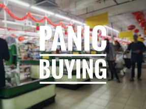 Avoid panic buying and selling
