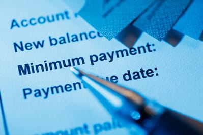 Avoid paying minimum payment